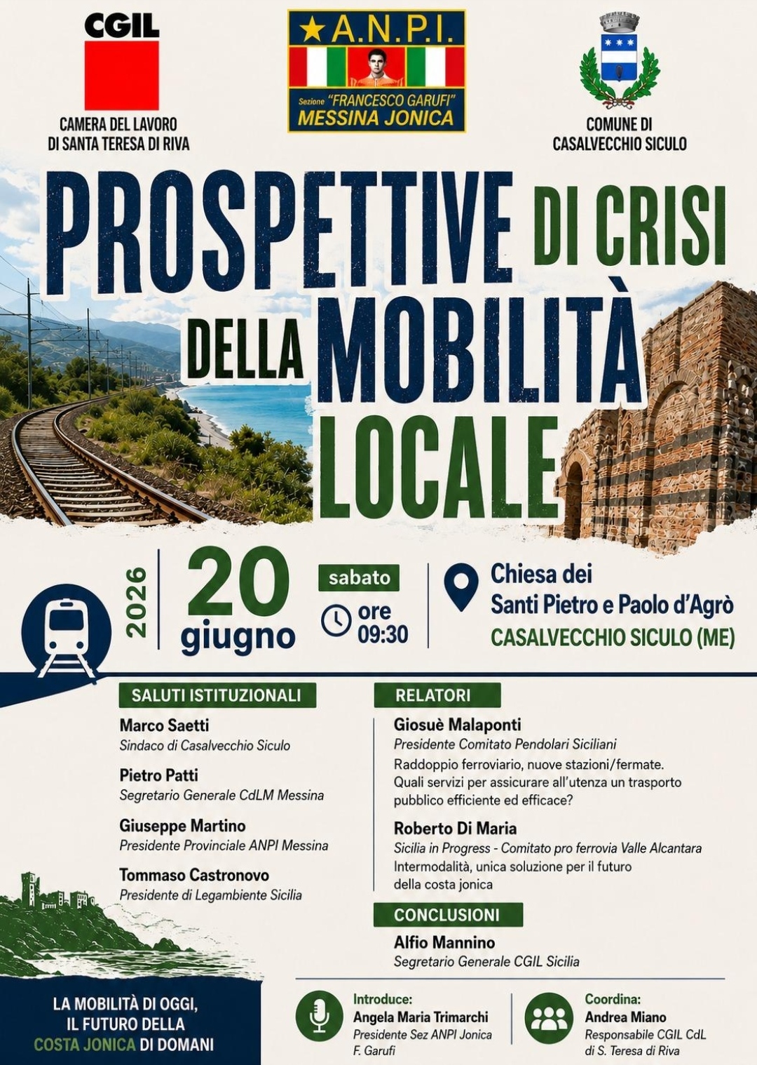 Casalvecchio Siculo: “Prospettive di crisi della mobilità locale”