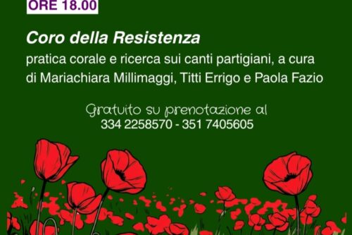Messina, Muricello: Coro della Resistenza