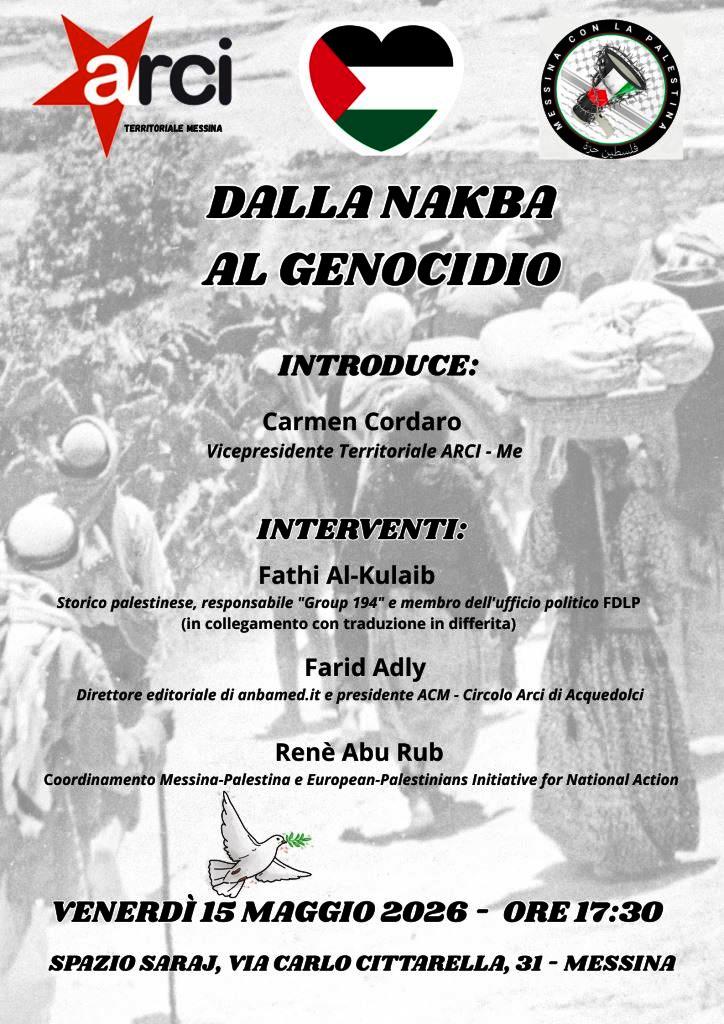 Dalla Nakba al genocidio