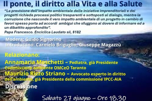 Il ponte, il diritto alla vita e alla salute
